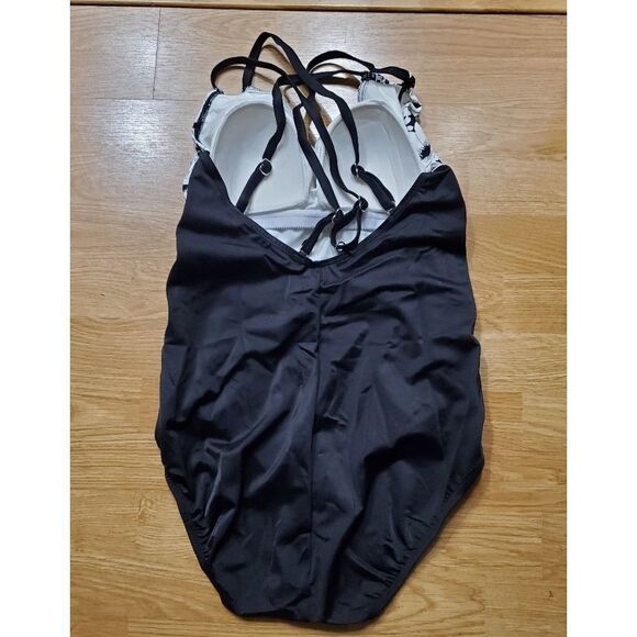 Coastal Blue Control One Piece Bathing Suit - Picture 5 of 7